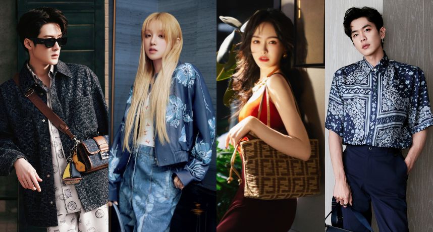 FENDI 夏日風暴來襲！宋雨琦、唐嫣、許凱等巨星穿 最新系列掀起海灘時尚
